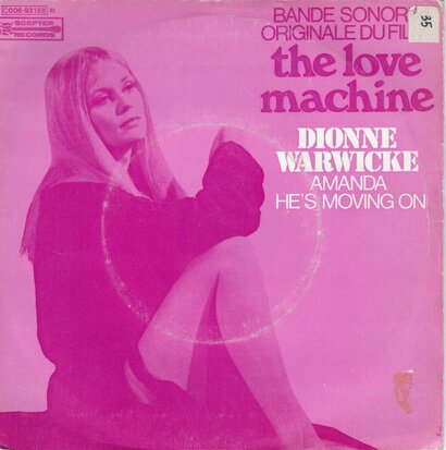 Dionne Warwick - Amanda + He's Moving On (Vinylsingle)