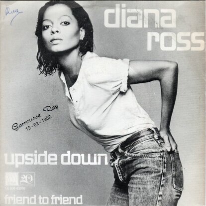 Diana Ross - Upside down + Friend to friend (Vinylsingle)