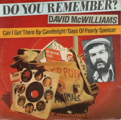 David McWilliams - Can I get there by candlelight + Days of Pearly Spencer (Vinylsingle)