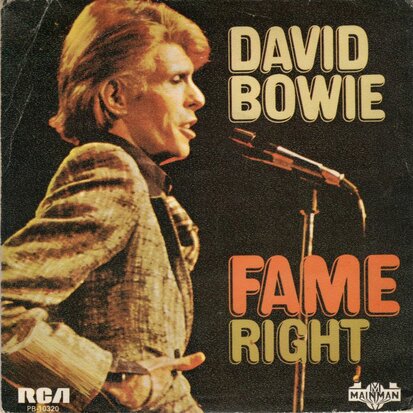 David Bowie - Fame + Right (Vinylsingle)