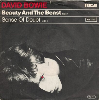 David Bowie - Beauty and the beast + Sense of doubt (Vinylsingle)