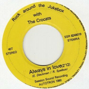 Crocats - Always in love + Heavely (Vinylsingle)