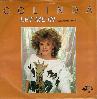 Colinda - Let me in (Nederlands versie) + Ik kan jou maar niet vergeten (Vinylsingle)
