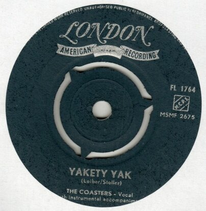 Coasters - Yakety Yak + Zing! Went the string of my heart (Vinylsingle)