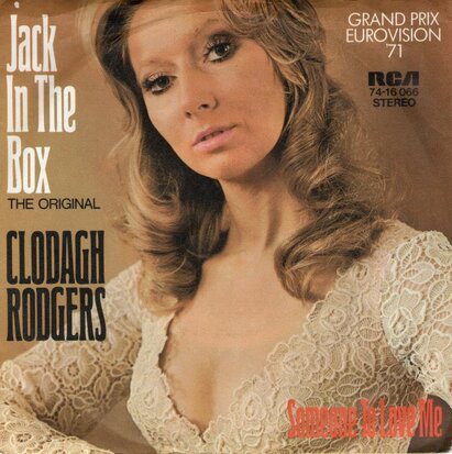 Clodagh Rodgers - Jack in the box + Someone to love to (Vinylsingle)