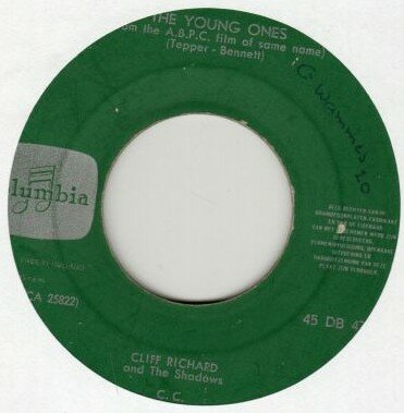 Cliff Richard - The Young Ones + We say yeah (Vinylsingle)