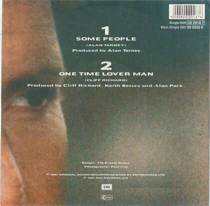 Cliff Richard - Some people + One time lover man (Vinylsingle)