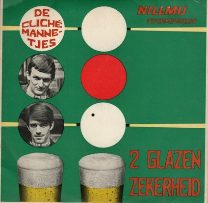 Clicheemannetjes - 2 glazen zekerheid (Vinylsingle)