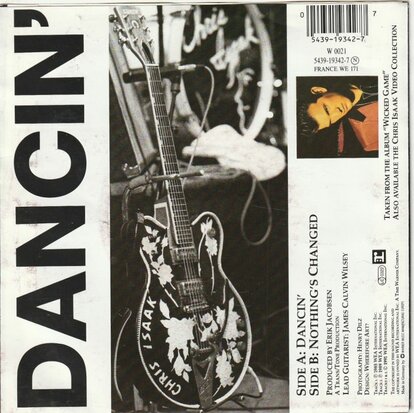 Chris Isaak - Dancin' + Nothing's changed (Vinylsingle)