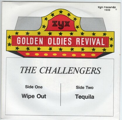 Challengers - Wipe Out + Tequila (Vinylsingle)