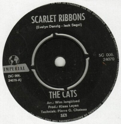 Cats - Scarlet ribbons + Today (Vinylsingle)