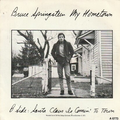 Bruce Springsteen - My hometown + Santa claus is coming to town (Vinylsingle)