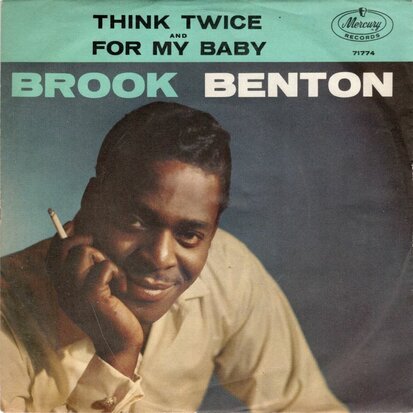 Brook Benton - Think twice + For my baby (Vinylsingle)