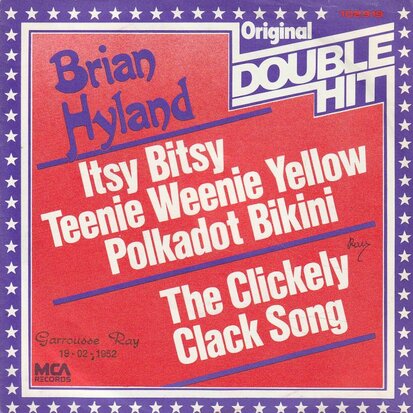 Brian Hyland - Itsy bitsy teenie weenie + The clickely clack song (Vinylsingle)