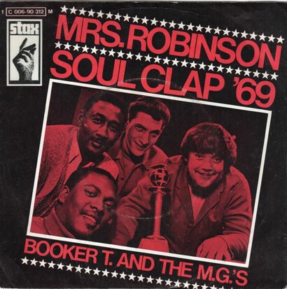 Booker T & MG's - Soul clap '69 + Mrs. Robinson (Vinylsingle)