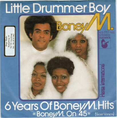 Boney M. - Little drummer boy + 6 years of Boney M hits (Vinylsingle)