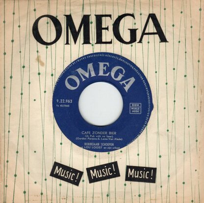 Bobbejaan Schoepen - Cafe zonder bier + 'K weet al lang (Vinylsingle)