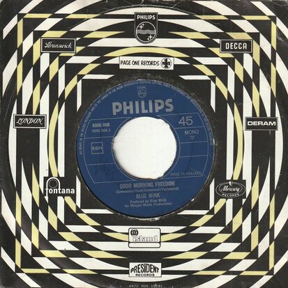 Blue Mink - Goodmorning freedom + Mary Jane (Vinylsingle)