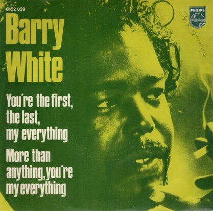 Barry White - You're the first, you're the last + More than anything,you're my everything (Vinylsingle)