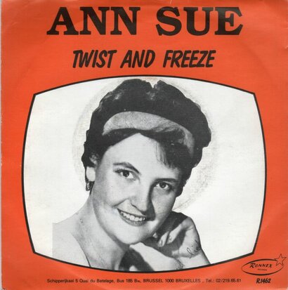 Ann Sue / Ronn Clay - Twist and freeze +The wiggling fool (Vinylsingle)