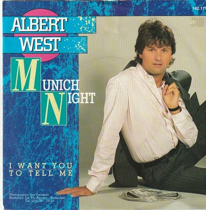Albert West - Munich night + I want you to tell me (Vinylsingle)