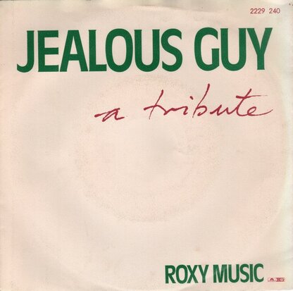 Roxy Music - Jealous guy + To turn you on (Vinylsingle)