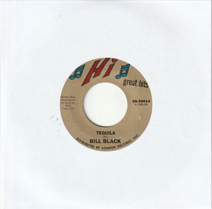 Bill Black - Tequila + Raunchy (Vinylsingle)
