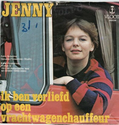 Jenny - Ik ben verliefd op een vrachtwagenchauffeur + Het leven (Vinylsingle)