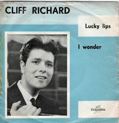 Cliff Richard - Lucky lips + I wonder (Vinylsingle)