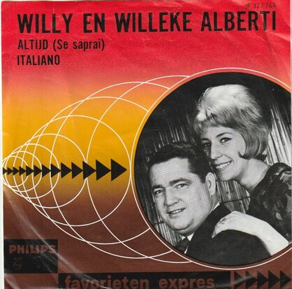 Willy & Willeke Alberti - Altijd + Italiano (Vinylsingle)