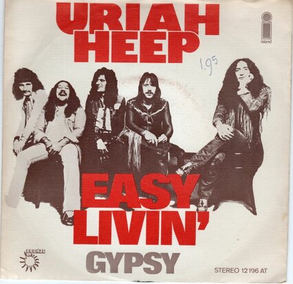 Uriah Heep - Easy livin' + Gypsy (Vinylsingle)
