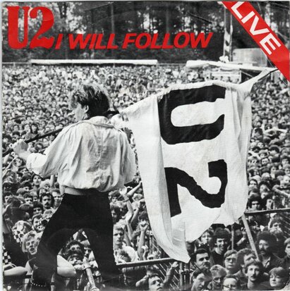 U2 - I will folow (live) + Gloria (live) (Vinylsingle)