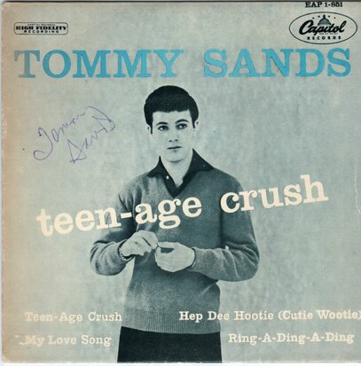 Tommy Sands - Teen-age crush (EP) (Vinylsingle)