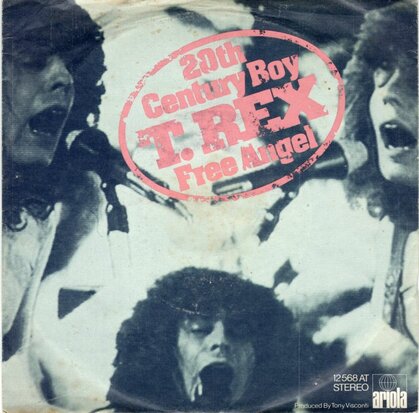 T. Rex - 20th century boy + Free angel (Vinylsingle)