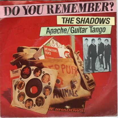 Shadows - Apache + Guitar tango (Vinylsingle)