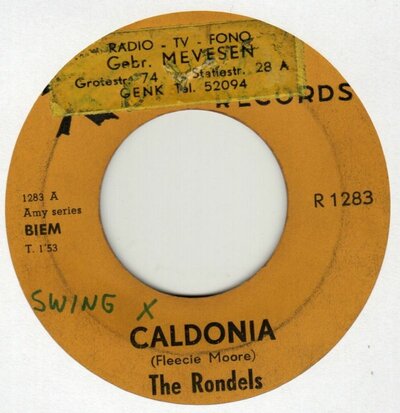Rondells - Caldonia + 110 Lbs. Of Drums (Vinylsingle)
