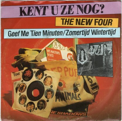 New Four - Geef me 10 minuten + Zomertijd wintertijd (Vinylsingle)