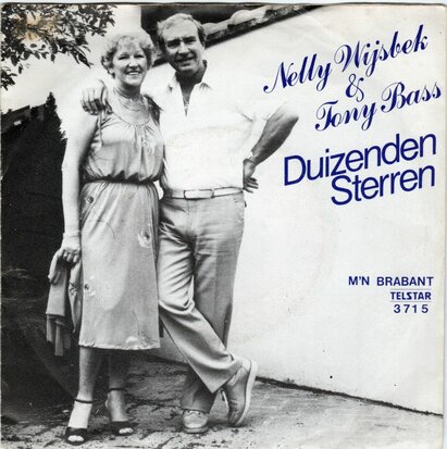 Nelly Wijsbek & Tony Bass - Duizenden sterren + M'n Brabant (Vinylsingle)
