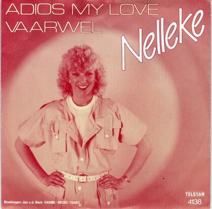Nelleke - Adios my love vaarwel + Manuelo (Vinylsingle)