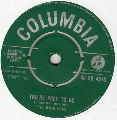 Mudlarks - Move Two Mountains + You're Free To Go (Vinylsingle)