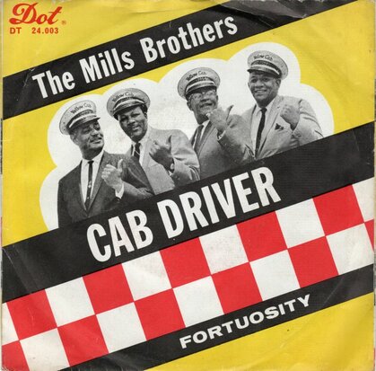 Mills Brothers - Cab Driver + Fortuosity (Vinylsingle)
