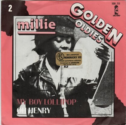 Millie - My boy lollipop + Oh henry (Vinylsingle)