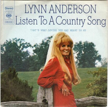 Lynn Anderson - Listen To A Country Song + That's What Loving You Has Meant To Me (Vinylsingle)