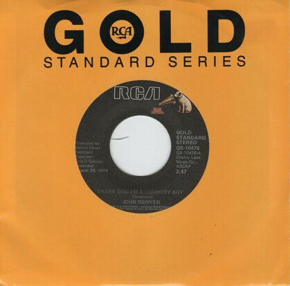 John Denver - Thank God I'm a country boy + My sweet lady (Vinylsingle)