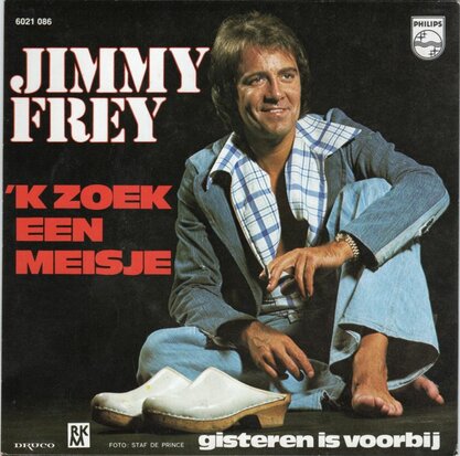 Jimmy Frey - Ik Zoek Een Meisje + Gisteren Is Voorbij (Vinylsingle)