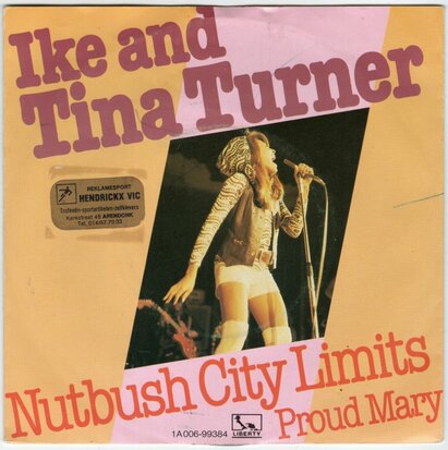 Ike & Tina Turner - Nutbush city limits + Proud Mary (Vinylsingle)