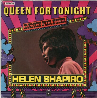 Helen Shapiro - Queen for tonight + Walkin'back to happines (Vinylsingle)