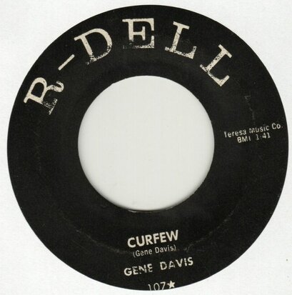 Gene Davis / Chuck & Gene - Curfew + No Rockin' And Rollin' (Vinylsingle)