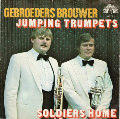 Gebroeders Brouwer - Jumping trumpets + SOldies en Rock & Rollrs home (Vinylsingle)
