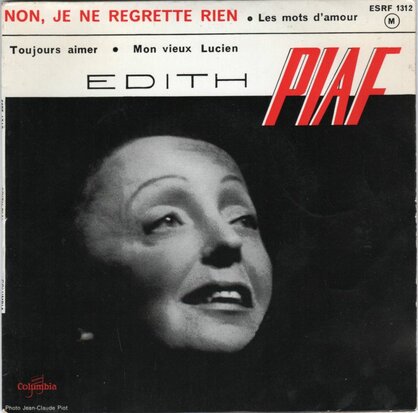 Edith Piaf - Non, je ne regrette rien (EP) (Vinylsingle)